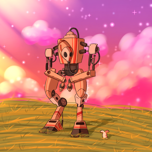 little mech drawing