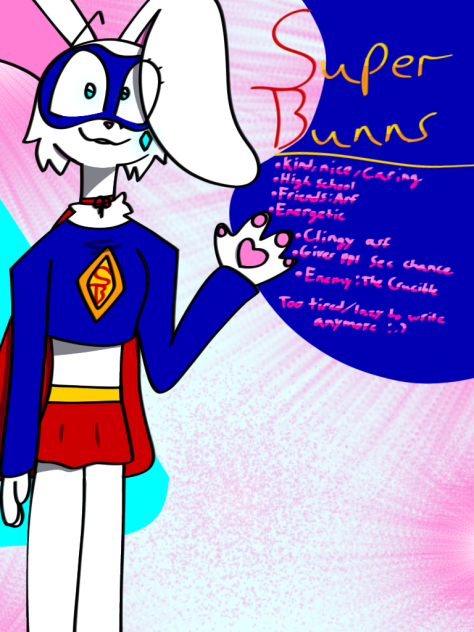 Super Bunns Character Sheet