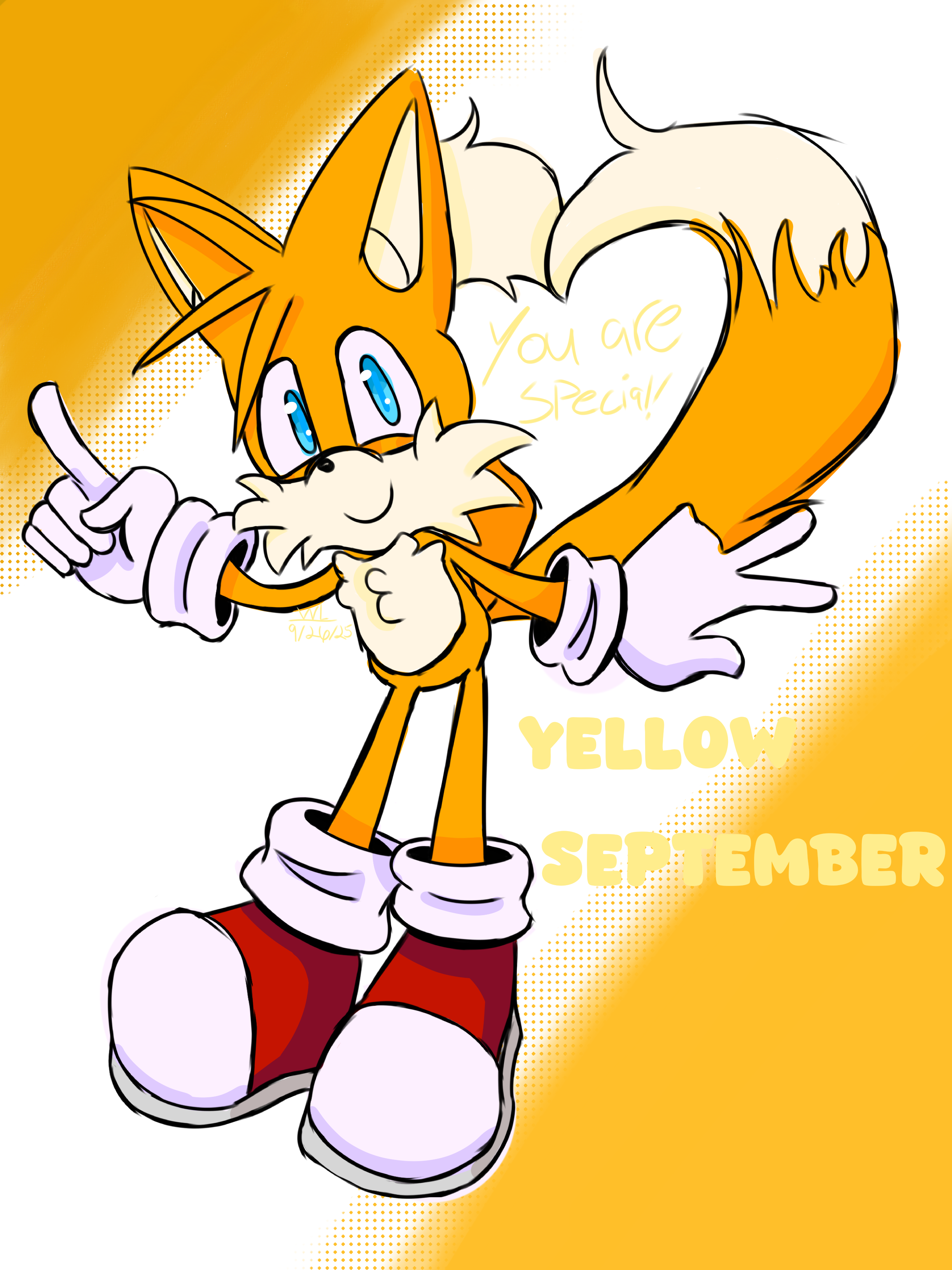 My second YellowSeptember artwork - ibisPaint