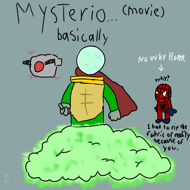 Casual Spider-Man villain