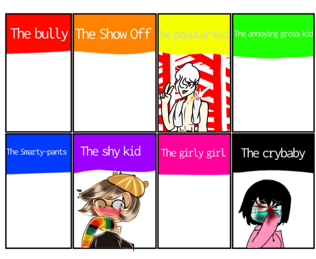 Types of kids at school collab