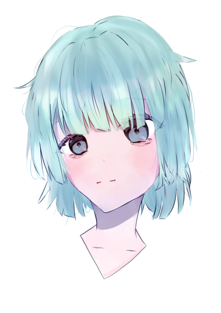 厚塗り風