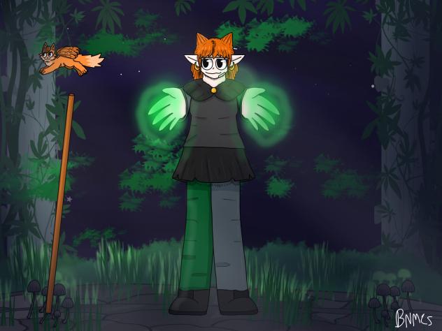 Oc-tober Day 16 (Emmy Foxtooth)