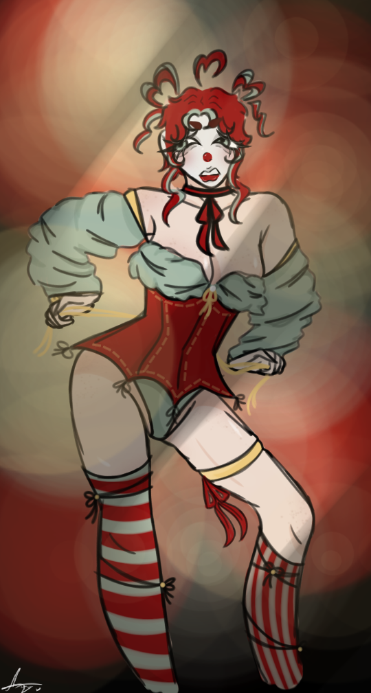 A CLOWN - ibisPaint