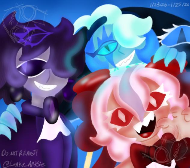 Trio of Decit from My AU