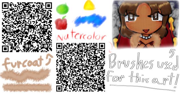 furcoat brush + free watercolor render🖌️