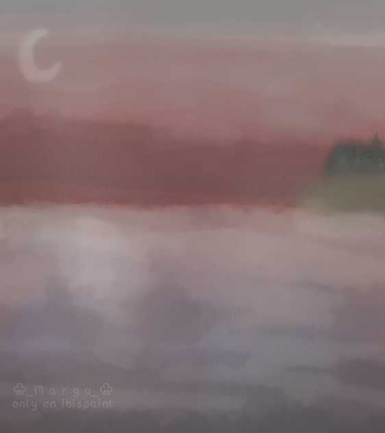 Moonlight at sea