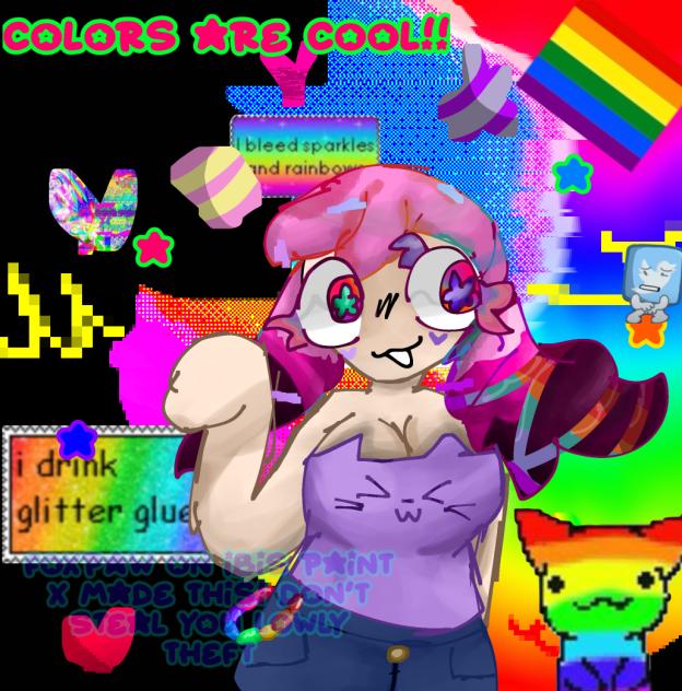 YAY PAIN COLORS (TW eyestrain)