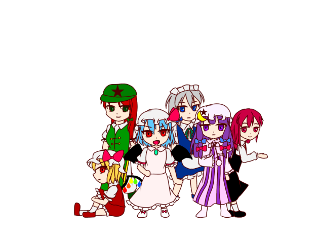ミニ紅魔館組