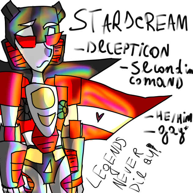 Starscream Legends Never Die AU!