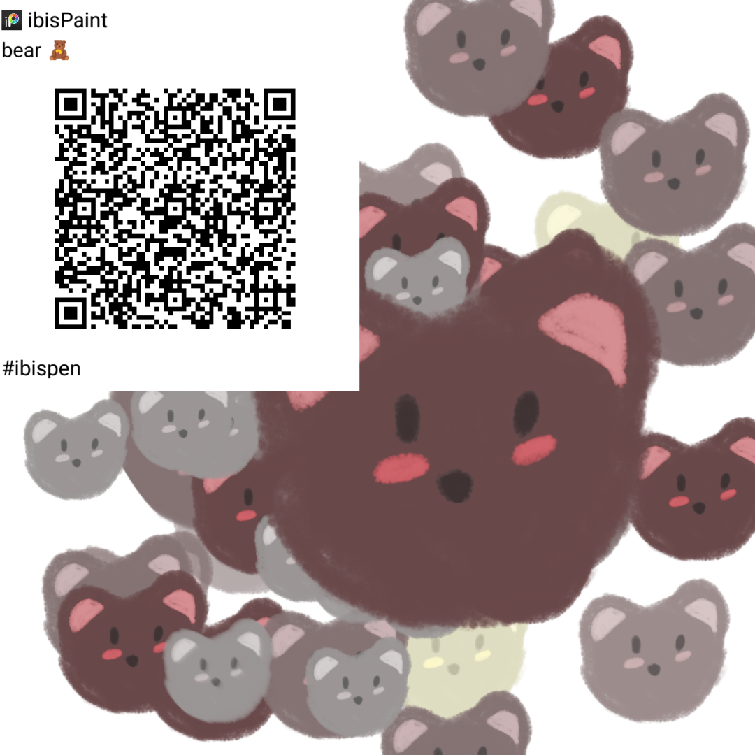 bear 🧸 - ibisPaint