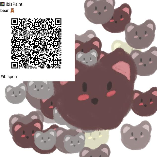 bear 🧸 - ibisPaint