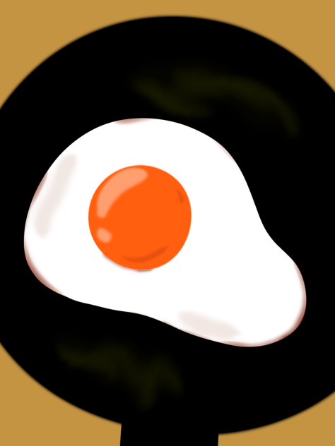 目玉焼き〜！！