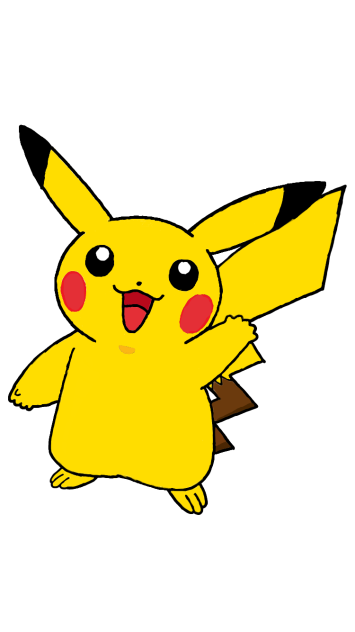 ピカチュウ模写