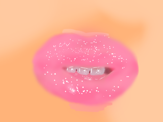 Sparkly juicy lips 💋