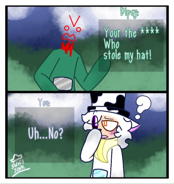 Random Little comic page I made idk 😐