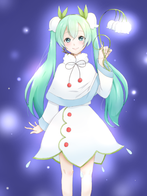 雪ミク 塗らせていただきました！