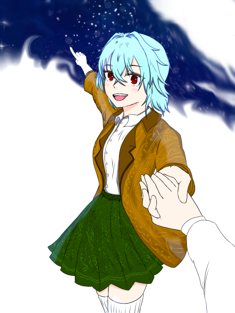「きてきて！こっちの方が綺麗だよ！」