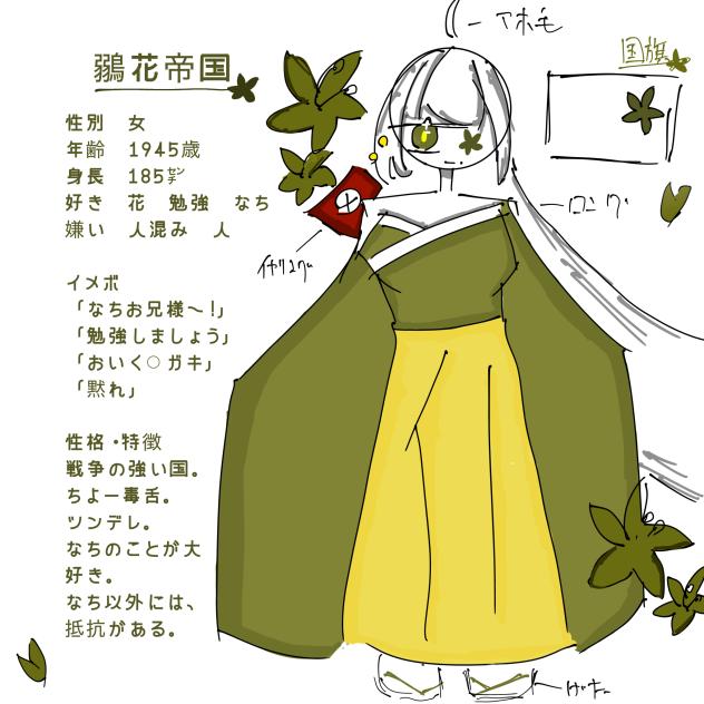 鶸花帝国代理資料！