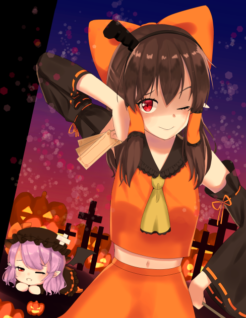 食料くれなきゃ退治しちゃうぞ☆