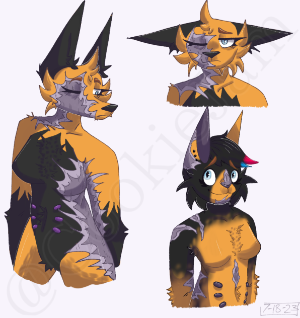 Sketches bc we love hurting our ocs