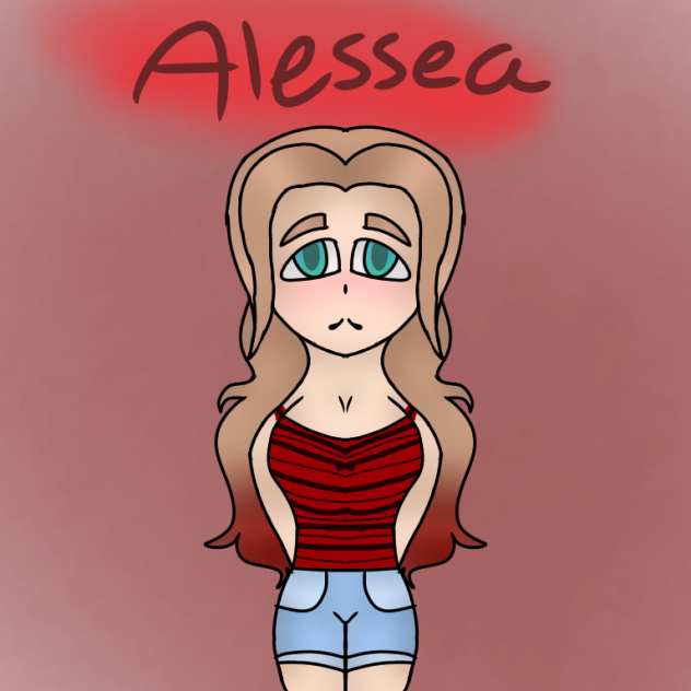 I got bored and drew myself - ibisPaint