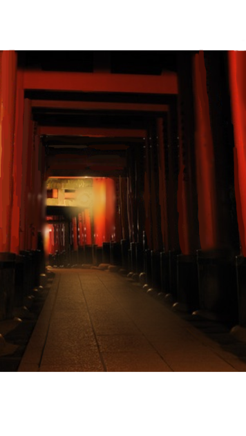 写真の痕跡を