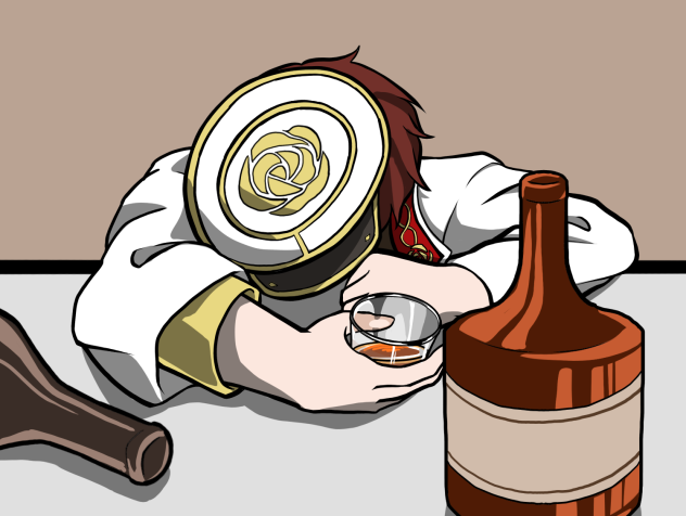酔いつぶれ太郎……