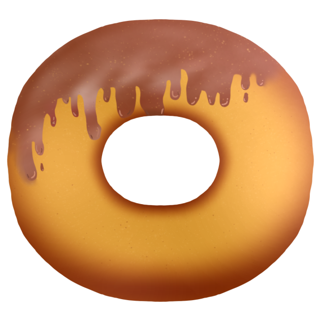 チョコドーナツ