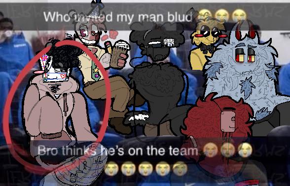 bro’s not supposed to be here tf