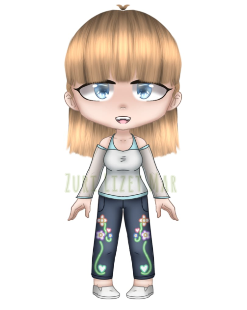 dibujo de gacha
