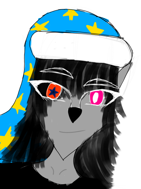 she stole the hat