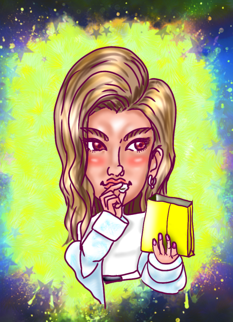 似顔絵 ローラ