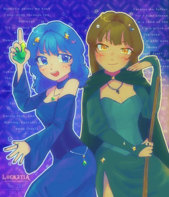 Mary Jane and Lucretia