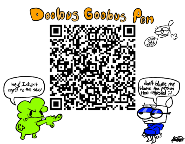 Doobus Goobus Pen