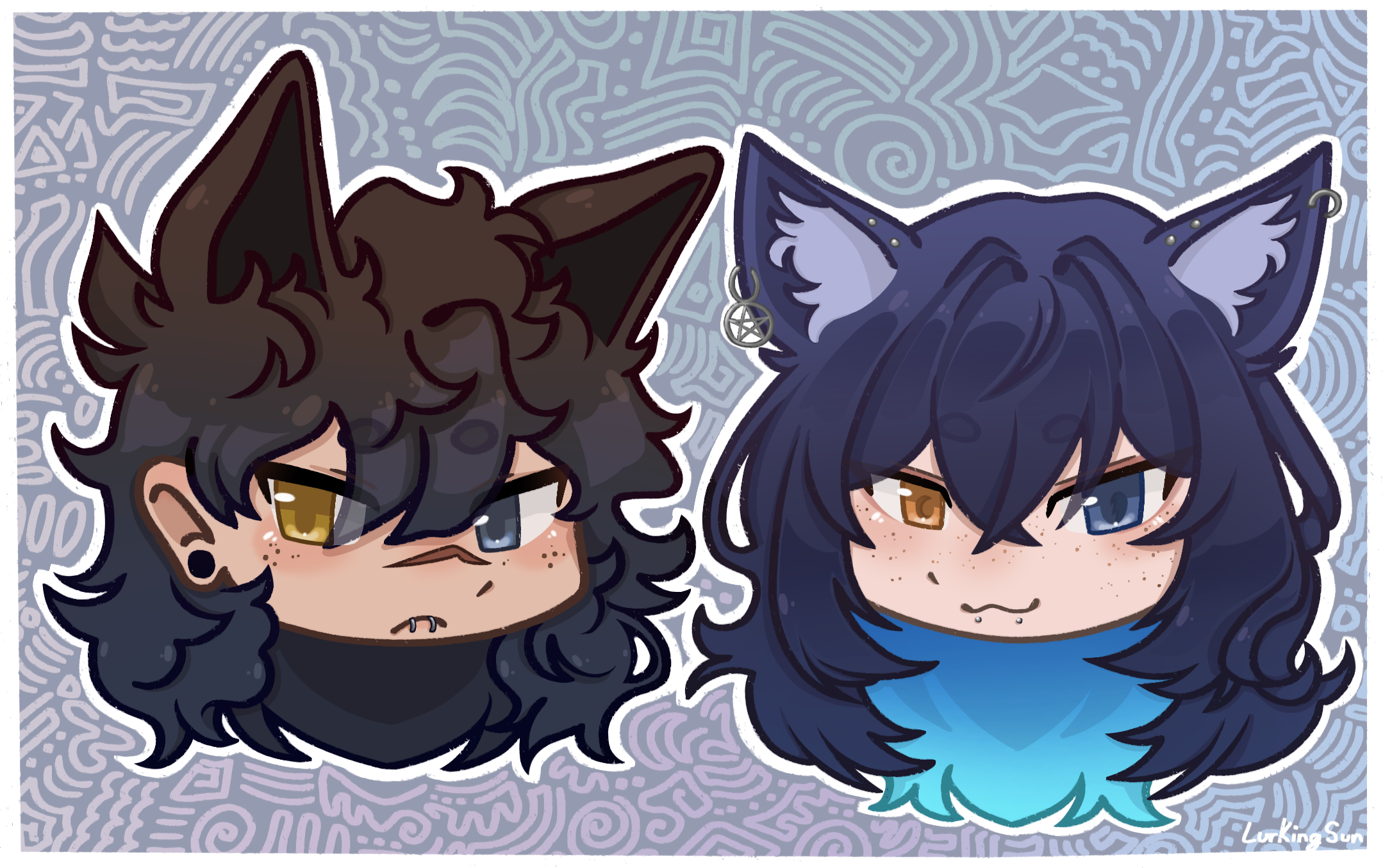 Duo commission - ibisPaint