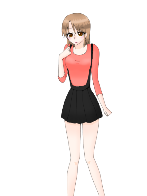 とっさに。