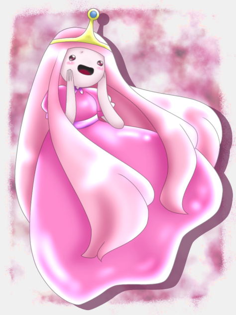 ガムでできたお姫様。