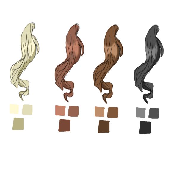 Hair and shading practice