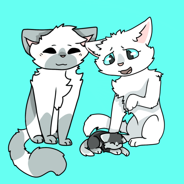 Snowheart, Iceclaw & Harekit oc’s