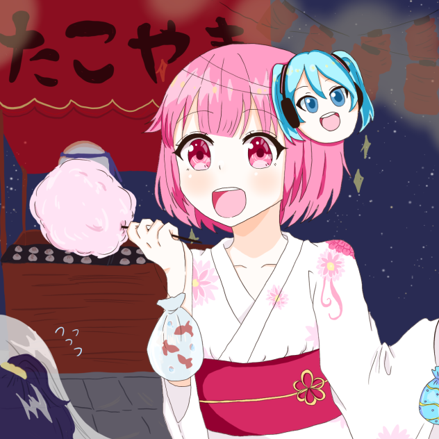 プロセカ　夏祭り　えむ