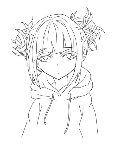 Himiko Toga lineart