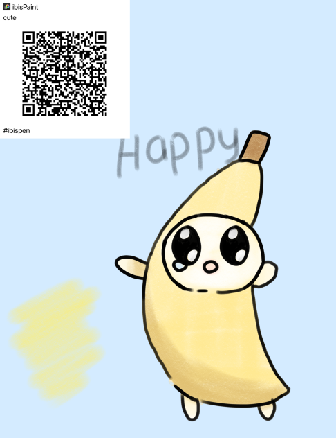 Happy happy happy 😸🍌 - ibisPaint