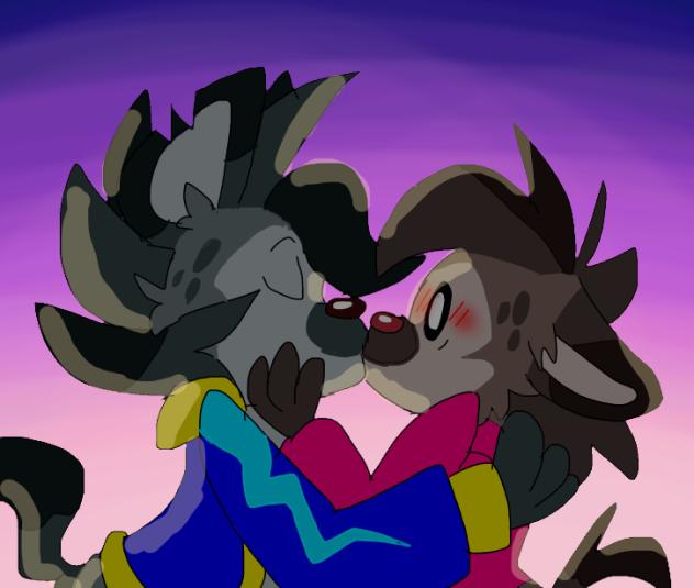 Heinrich kisses Haylie