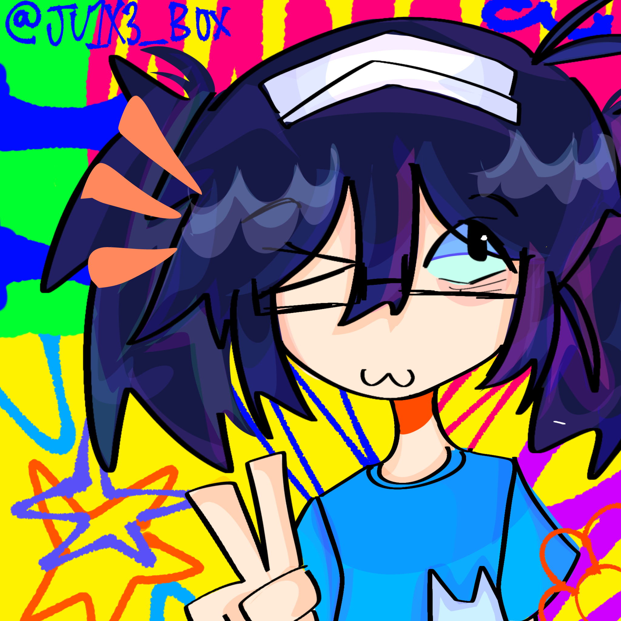 drawing in my old style - ibisPaint