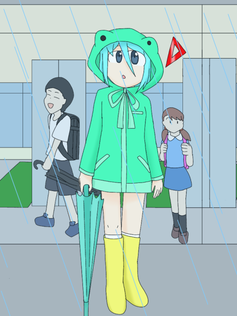 お題 レインコート