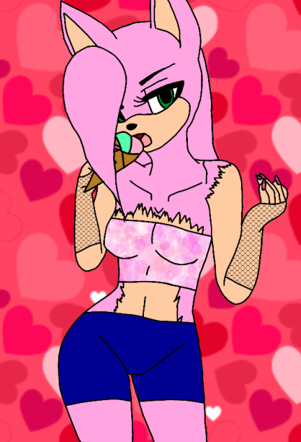 Amy The HedgeHog Poster