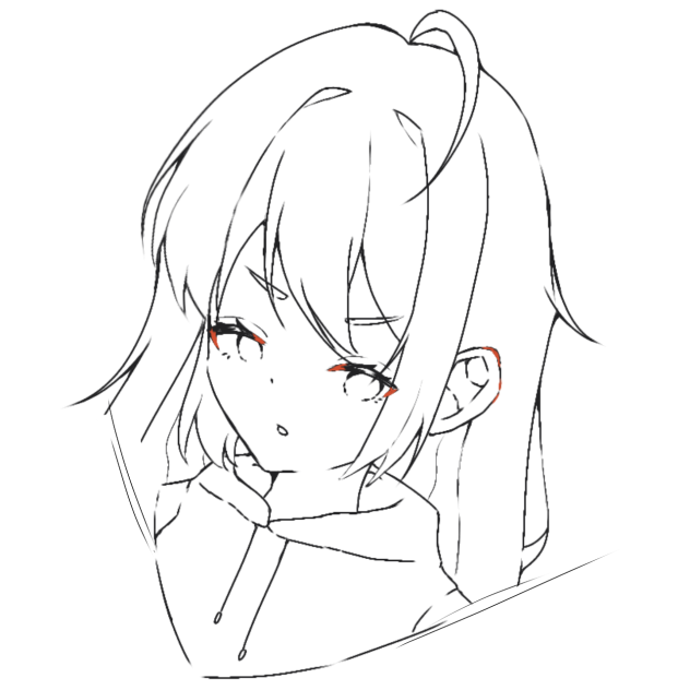 落書きー　フリー線画