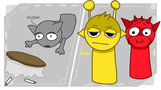 Grey messes up Birthday