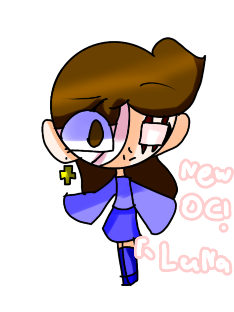my new oc named luna